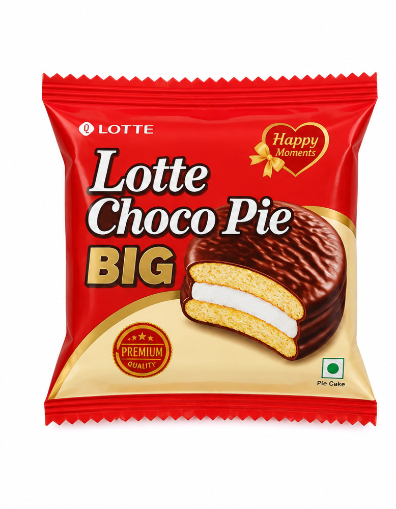 Lotte Choco Pie Big Bigger & Softer 40gm