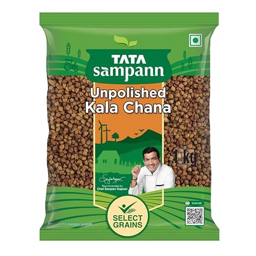 Tata Sampann Unpolished Kala Chana 1kg