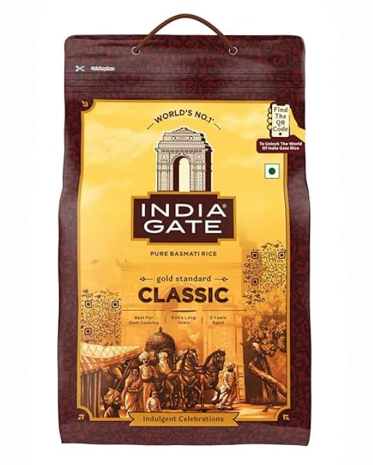 India Gate Pure Basmati Rice Classic 6kg