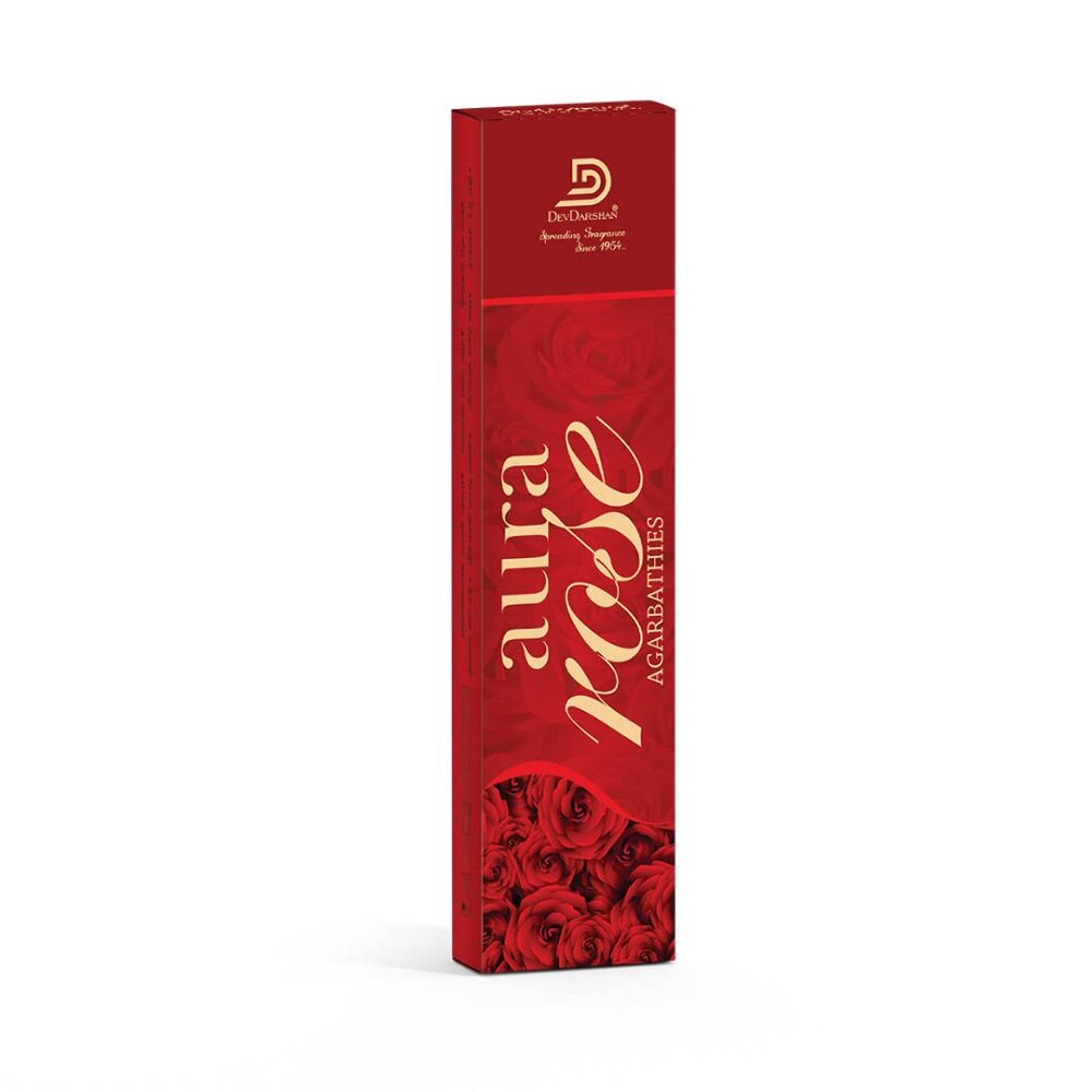 Aura Rose Agarbathies, 100G