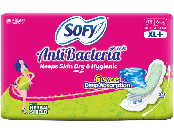 Sofy Anti Bacteria XL +6Pads