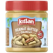 Kissan Peanut Butter Crunchy - 25% Protein, India’s Finest Quality Peanuts, 350 g