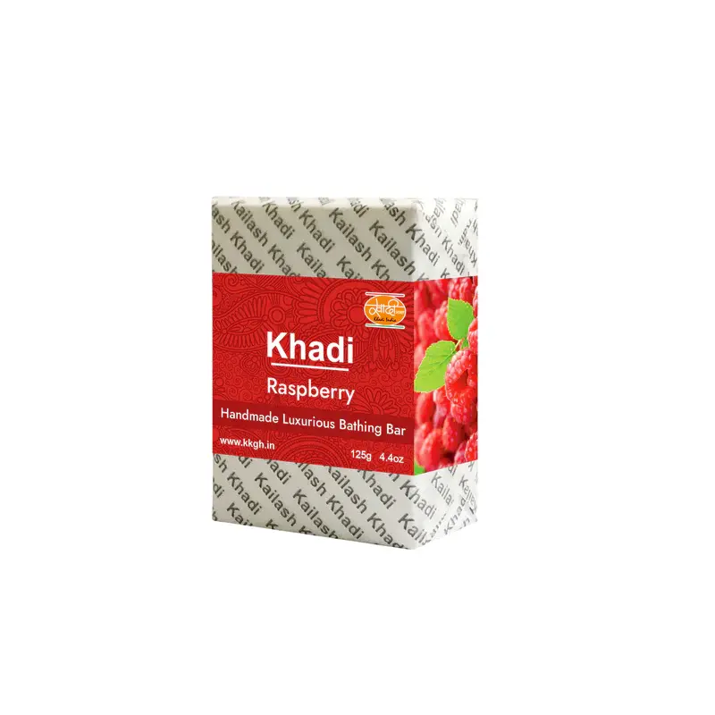 Khadi Raspberry Soap, 125 g