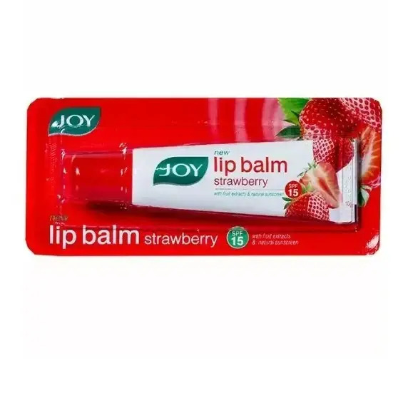 Joy New Lip Balm Strawberry 10gm