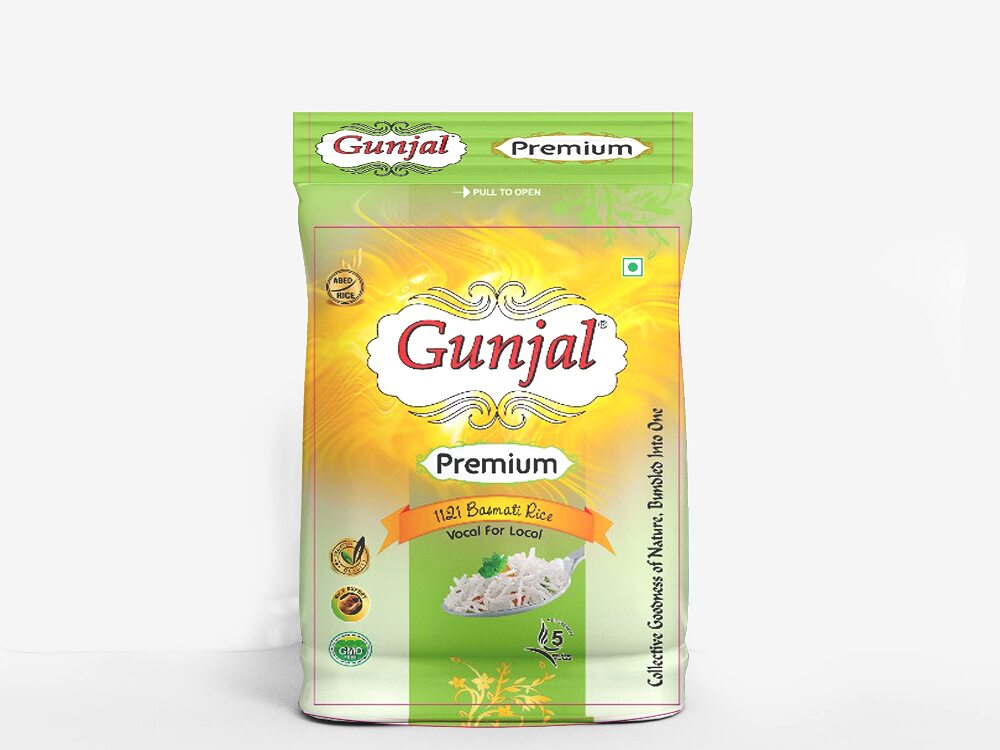 Gunjal Premium 1121 Basmati Rice 5kg