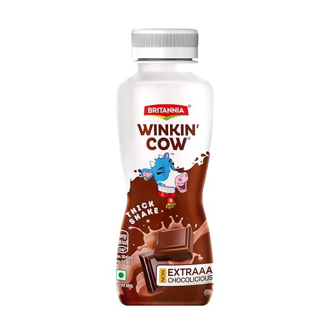 Britannia Winkin Cow Chocolate Thick shake,180ml