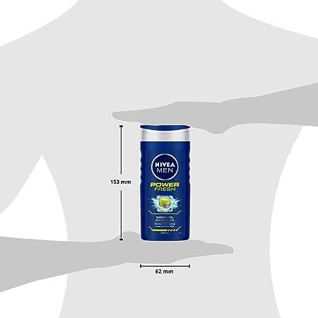 Nivea Men Power Fresh Shower Gel, 250 ml