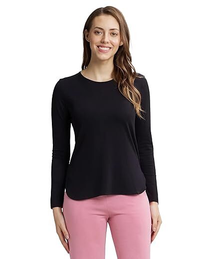 Jockey Women Long Sleeve T-Shirt RX21-01 Relaxed Fit