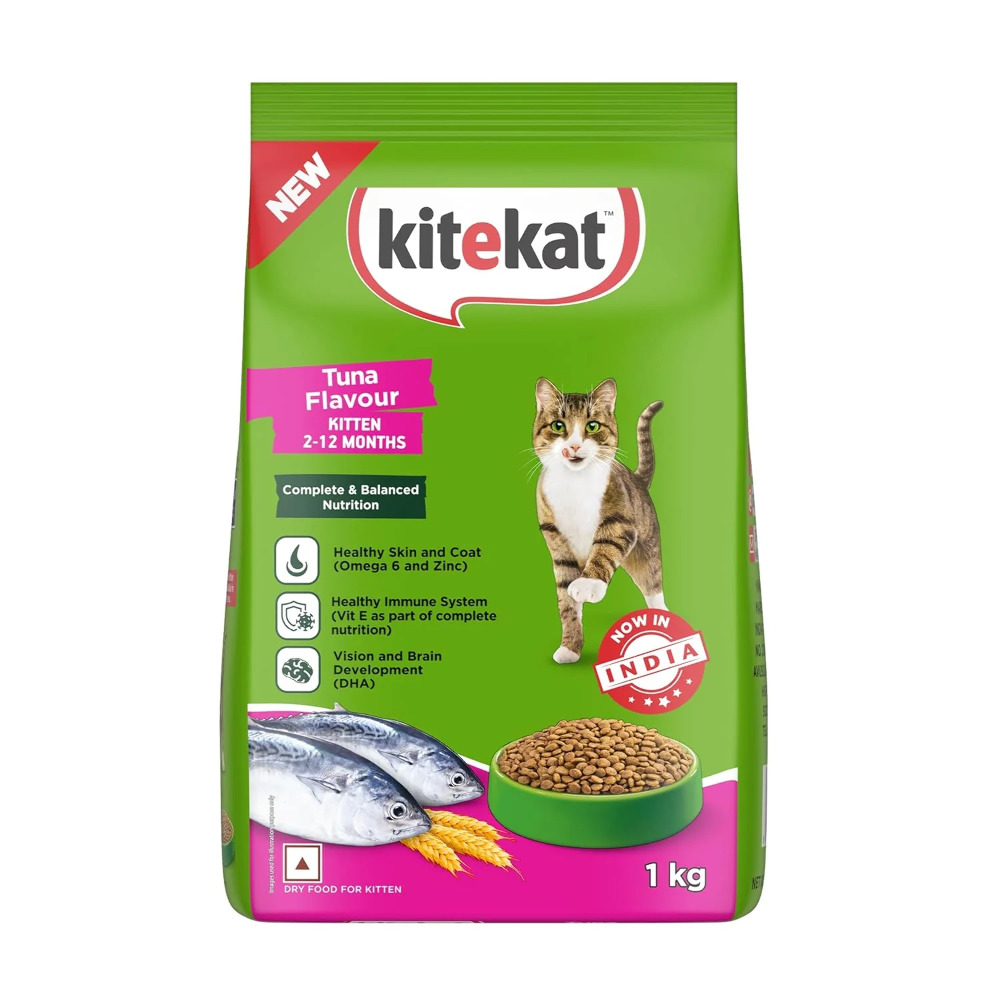 Kitekat Tuna Flavour Kitten 2-12 Month 370g