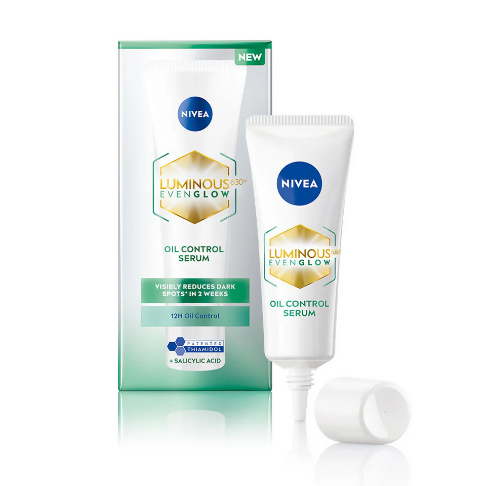 Nivea luminous even glow oil control serum 40ml