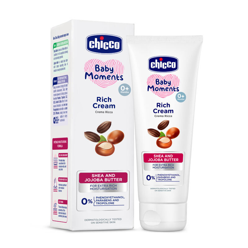 Chicco Baby Moments Rich Cream, 100 gm