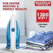 Maharaja Whiteline Acqua Bliss Steam Iron, 1200W - SI-131 (Blue & White)