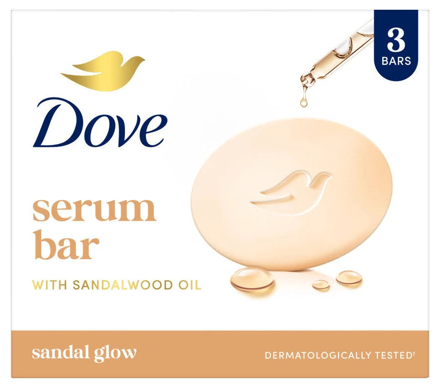 Dove With sandalwood Oil Serum Bathing Bar 3N x 125gm