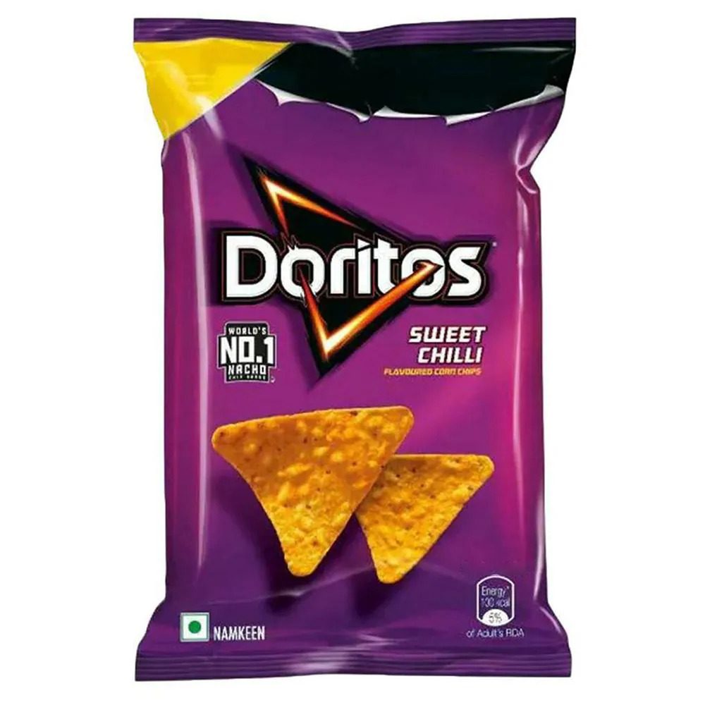 Doritos Sweet Chilli Flavoured Corn Chips 71gm
