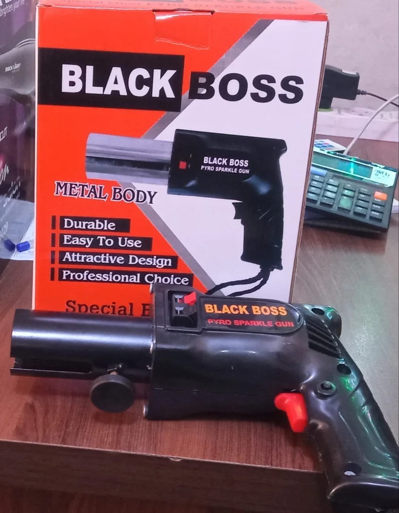 Black Boss Pyro Sparklegul Gun