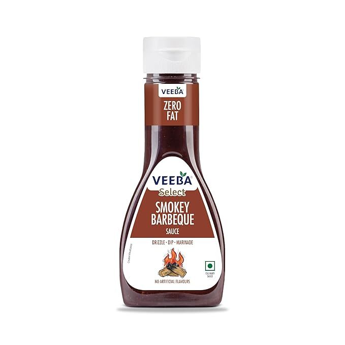 Veeba Zero Fat Select Smokey Barbeque Sauce 350g