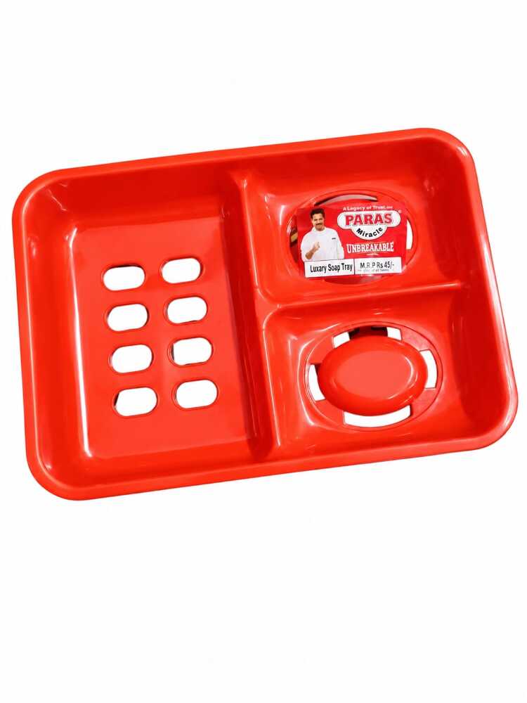 Paras Miracle Unbreakable Trust Luxary Soap Tray 1N