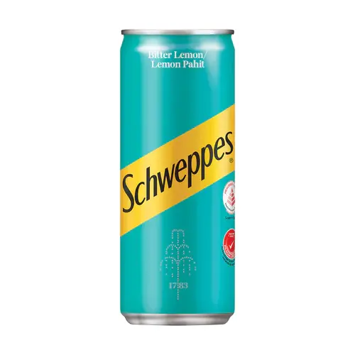 Schweppes-Bitter Lemon/Lemon Pahit Drink, 300 ml