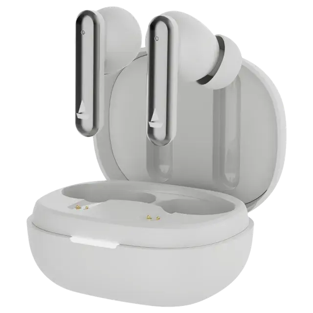 boat Airdopes Bliss True Wireless EarbudsboAt Airdopes Bliss ANC TWS Earbuds with Active Noise Cancellation (IPX5 Water Resistant, ASAP Charge, Pristine White)