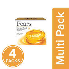 Pears Original Glycerin Bar Soap Pack -4bars