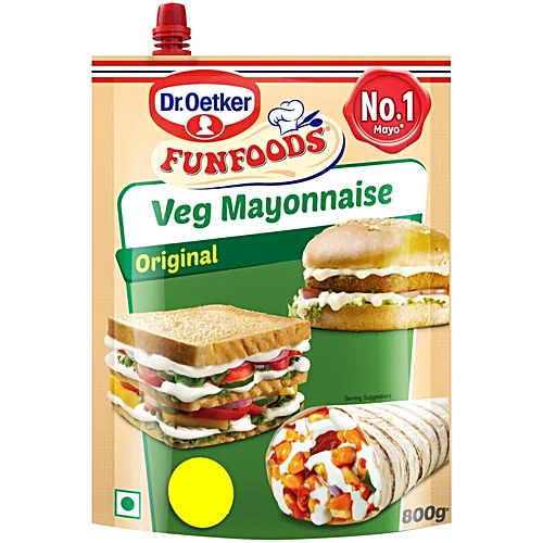 Dr. Oetker Fun Foods Veg Mayo Orignal, 800G