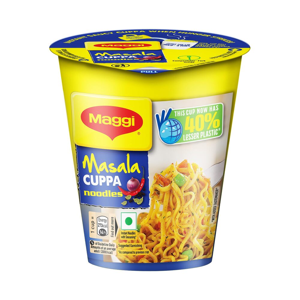 Maggi Masala Cuppa Noodles, 70.5G