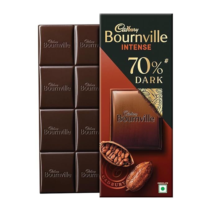 Cadbury Bournville Intense 70% Dark Chocolate 75gm