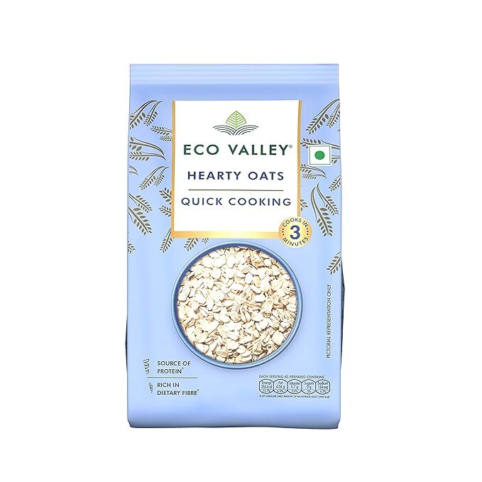 Eco Valley Hearty Oats Quick Cooking 400gm
