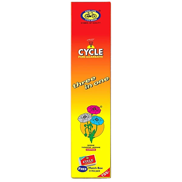 Cycle Pure Agarbatti Three In 1