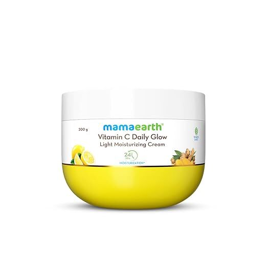 Mamaearth Vitamin C Daily Glow Light Moisturizing Cream 50gm