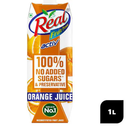Real Fruit Power Orange Juice 1 L
