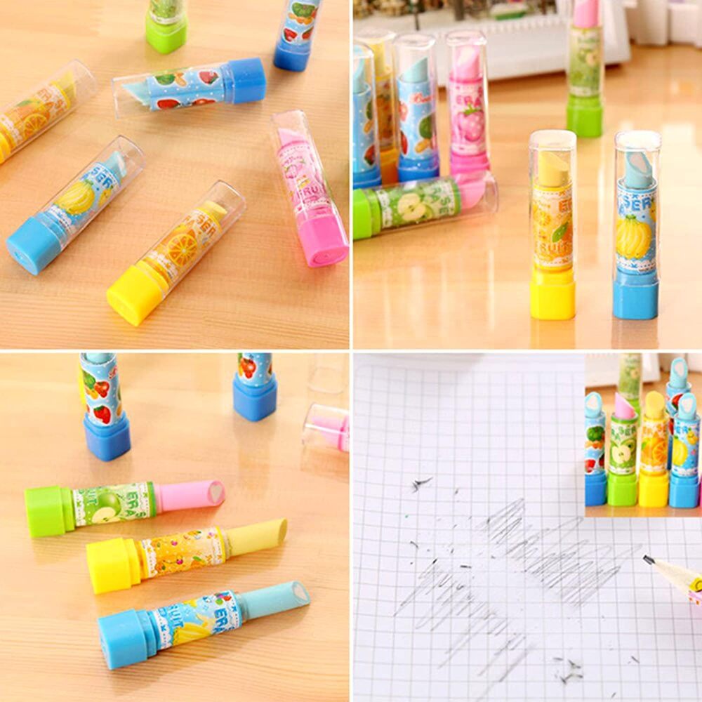 Eraser Orange Lipstick Shape