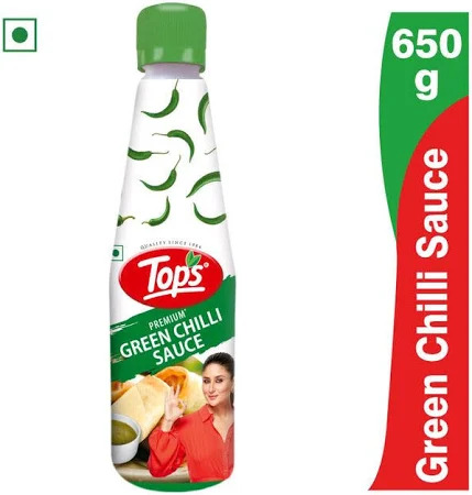 Tops Premium Green Chilli Sauce 650G