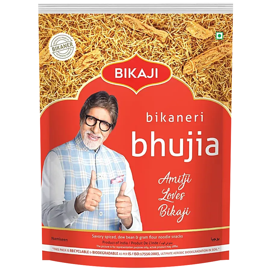 BULK DEAL - Bikaji Bikaneri Bhujia, 400 gm (Pack of 10 )