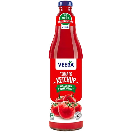 Veeba Tomato Ketchup Bno Addewd Preservatives 1KG