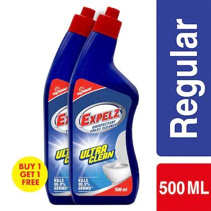 My Home Expelz
My Home Expelz Regular Disinfectant Toilet Cleaner 500 ml (Buy 1 Get 1 Free)