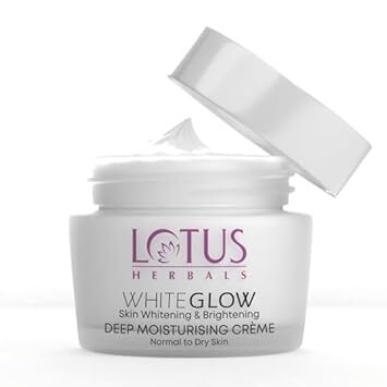 Lotus Herbals White Glow Skin Whitening & Brightening Deep Moisturizing Creme 40GM