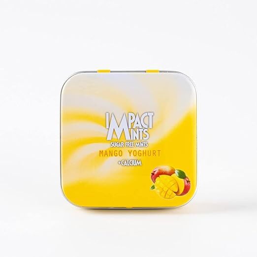 Impact Mints MangoYoughurt Yoghurt Mints Sugar Free 14g