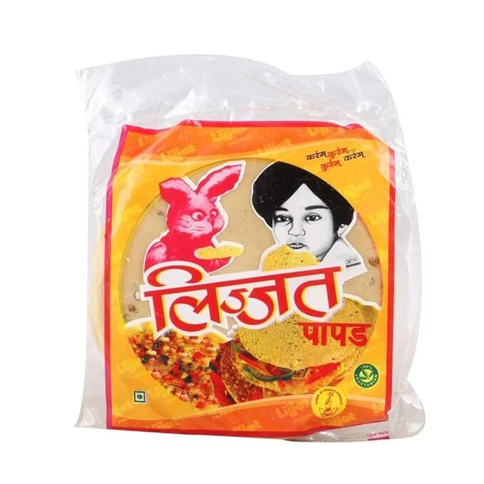 Lijjat Urad Papad, 200g