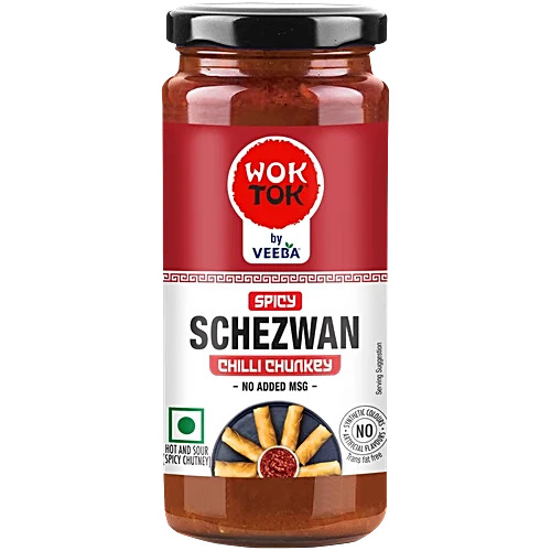 Wok Tok Veeba Schezwan Chilli Chutney 250g