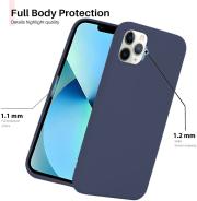 Iphone 11 Pro Silicon Back Cover  Blue