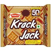 Bulk Deal:- Parle Krack Jack Original Sweet & Salty Cracker Biscuit, 63 g ( Pack of 12 )