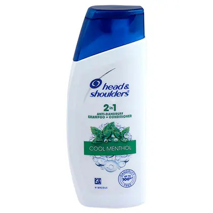 Head & Shoulders 2 In 1 Anti-Dandruff Shampoo Conditioner With Almond Milk Cool Menthol, 72Ml