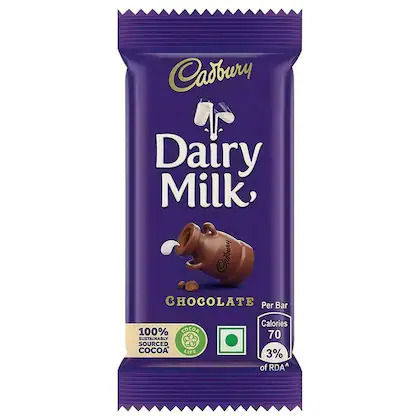 Cadbury dairy milk 12.1g
