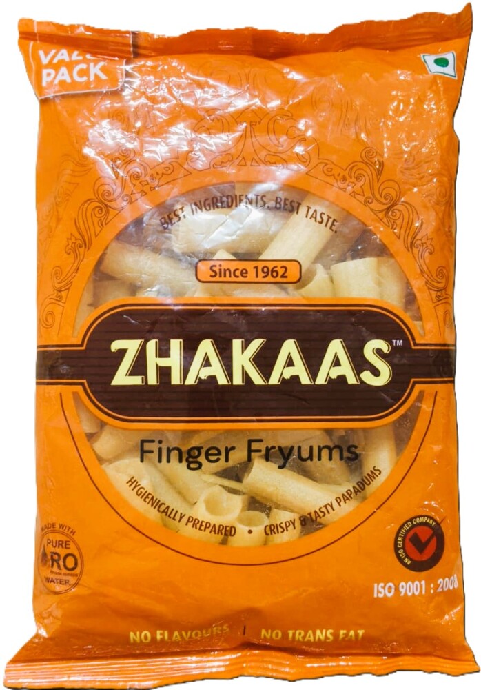 Zhakaas Finger Fryums 200G