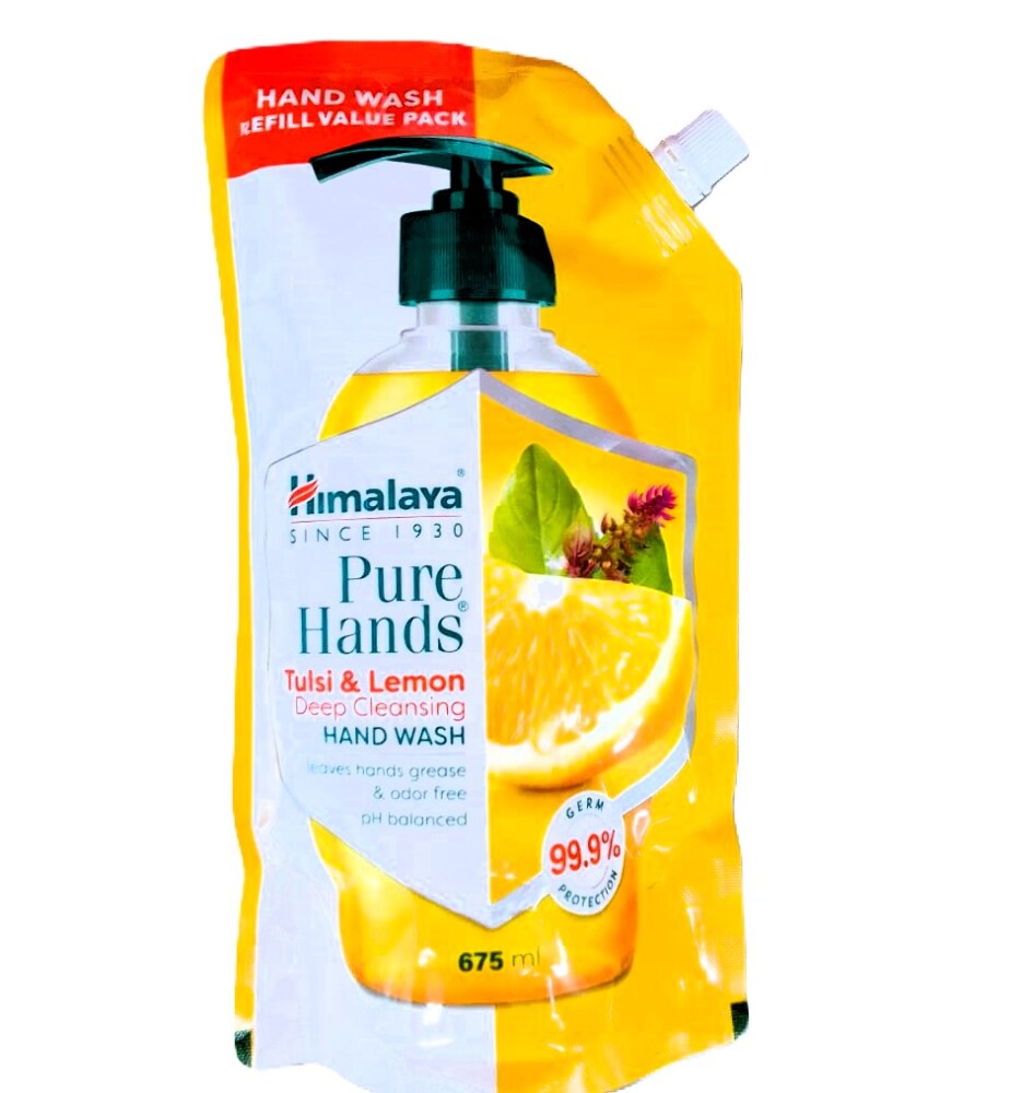 Himalaya Tulsi & Lemon Deep Cleansing Hand Wash, 675Ml