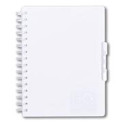 Navneet HQ | Five Subject Spiral Wiro Bound Notebook - Single Line | 17.6x25 cm |Single Line |300 Pages |White