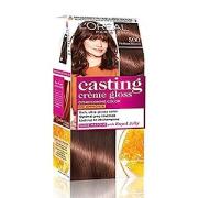 L'Oreal Paris Casting Creme Gloss Conditioning Hair Color No Ammonia - 500 Medium Brown (87.5 g + 72 ml)