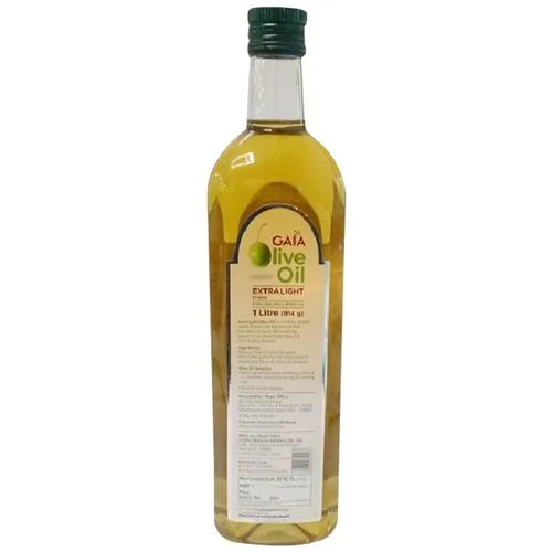 Gaia Extra Light Olive Oil 1 Ltr Bottle