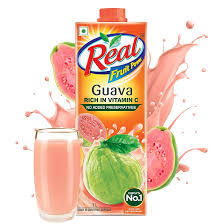Real fruit power Guava rich in vitamin C 1 Ltr